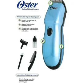 Kerbl Mini Trimmer Schermaschine 13 cm Blau