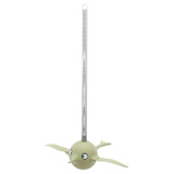 Hoptimist Soft Birdie Fensterdeko Hängend Modern, Deko Vögel mit Federn, Scandinavian Büro & Schlafzimmer Deko, Wackelfigur, 11,7 x 8,8 x 4,2 cm, Small, Olive