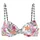 VENICE BEACH Bügel-Bikini-Top Damen weiß bedruckt Gr.36 Cup F
