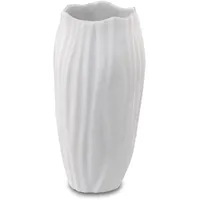 Kaiser Porzellan Goebel Vase, Porzellan, Weiß, 20 x 10