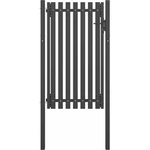 vidaXL Gartentor 100 x 225 cm Anthrazit