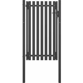 vidaXL Gartentor 100 x 225 cm Anthrazit
