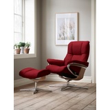 Stressless Relaxsessel Mayfair (Set, Relaxsessel mit Hocker), rot