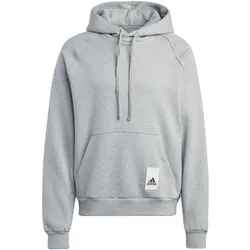 adidas Lounge Fleece Hoodie Herren - grau -M