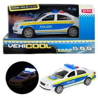 Toi-Toys Polizeiauto 12cm Friktion Licht - Sound, - 23125B