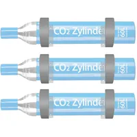 ULROAD Wandhalterung CO2 Flaschen kompatibel mit Sodastream Kohlensäure Zylinder Flasche Halterung Zubehör 60L (Für 3 Flaschen)