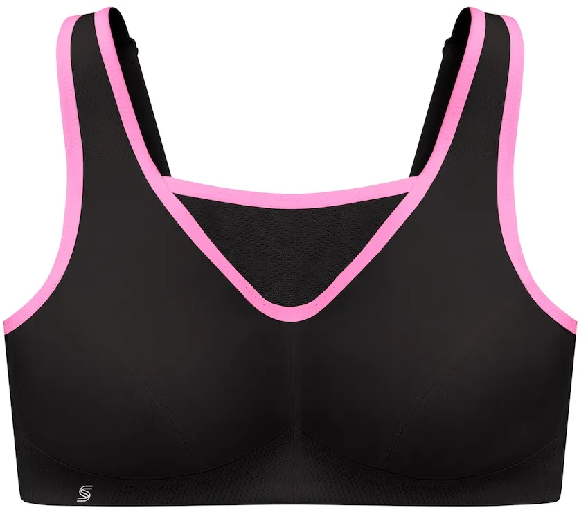 GLAMORISE Sport-Bustier - Schwarz Unterwäsche   Damen 