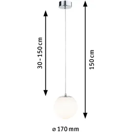 Paulmann Gove IP44 9W Chrom/Satin