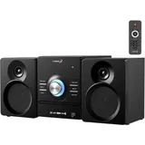 Kompaktanlage mit CD Player Bluetooth Lautsprechern | Mini HiFi Musikanlage Stereoanlage | USB AUX In CD/MP3 FM Radio 30 Speicherplätze | LED-Display Anlage mit Boxen Micro HiFi System