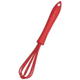 KOCHBLUME Schneebesen mini 19 cm, rot, Kochblume Edition, Silikon