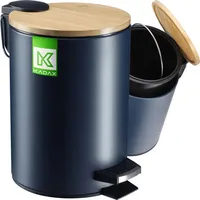 Kadax Badmülleimer, Dunkelblau 3L, - KADAX