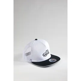 myrtle-beach 5 Panel Sandwich Flat Cap blau/weiß one size