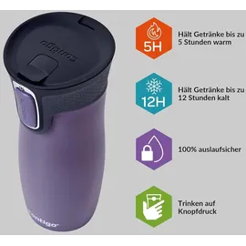 Contigo West Loop dark plum 0,47 l