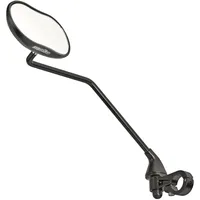 Ergotec M-88L Fahrradspiegel Linksmontage schwarz