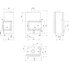 Kratki MBM PW 10 Stahl Schwarz
