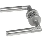 ASSA ABLOY Drückergarnitur CODE HANDLE "A", TS 35-80, mattchrom, links,