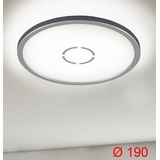 Briloner LED Panel Free weiß/silber