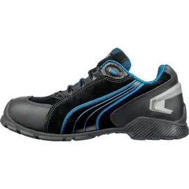 Puma Safety Rio Black Low Gr.42 Veloursleder Aluminiumkappe