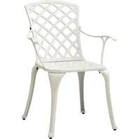 vidaXL Bistro-Set 3-tlg. weiß 315593