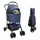 vidaXL Bollerwagen faltbar Blau