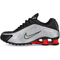 Nike Shox R4 Damen Black/Metallic Silver/Light Crimson 39