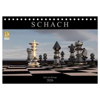Calvendo SCHACH - Spiel der Könige (Tischkalender 2026 DIN