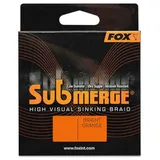 Fox Submerge Orange Sinking Braid - Orange / 20.4kg / 45lb