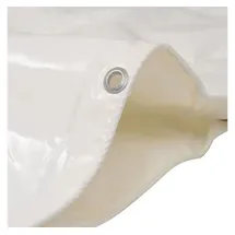 vidaXL Abdeckplane 4 x 6 m Weiß