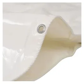 vidaXL Abdeckplane 4 x 6 m Weiß