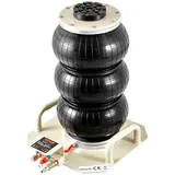 VEVOR Pneumatischer Wagenheber Air Jack 3 t, Weiß Dreifachbeutel Luftheber 140-450 mm Hubhöhe Sack Luftwagenheber, 10 Sekunden Hub Luftheber Wagenheberheber Wagenheber für SUV, LKW, Bus usw.