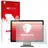Upscreen Scratch Shield Displayschutz 24" 16:10] Monitor Schutzfolie für Standardgrößen mit Zoll Displays [519 x 325 mm,