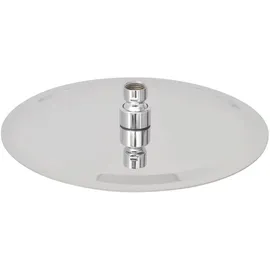 vidaXL Regenduschköpfe 2 Stk. Edelstahl Ø 25 cm