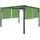 Proregal Ersatzdach Pavillon Baia 3,72 x 5,96 m Grün