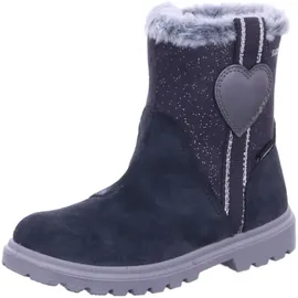 superfit Jungen Mars Warm Gefütterte Gore-tex Schneestiefel, Schwarz Hellgrau 0070, 38