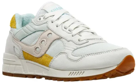 Saucony Sneaker Shadow 5000 weiss/türkis/gelb Damen