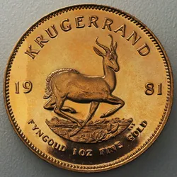 Goldmünze 1oz Krügerrand 1981 (Südafrika)