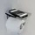 Steinberg Serie 450 Toilettenpapierhalter, mit Ablage, 4502820 Farbe: chrom
