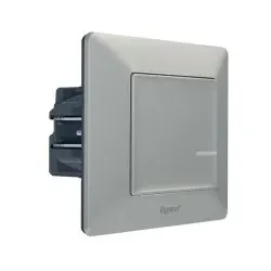 Legrand 752384A Valena Life with Netatmo Schalter/Dimmer 2-Leiter Farbe: Aluminium 1