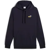 Puma Essentials 2 Color Small No. 1 Logo French Terry Hoodie Herren 16 new navy L