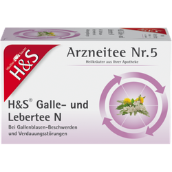 H&S Galle- und Lebertee N Filterbeutel 20X2.0 g