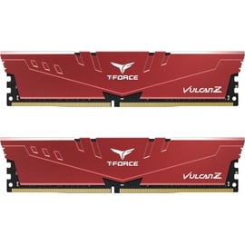 TEAM GROUP TeamGroup T-Force Vulcan Z rot DIMM Kit 32GB, DDR4-3200, CL16-20-20-40 (TLZRD432G3200HC16FDC01)