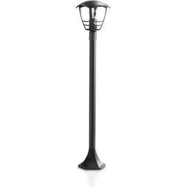 Philips Wegeleuchte Aluminium, Kunststoff, Metall 99,5 cm E27 1x60W schwarz