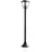 Philips Wegeleuchte Aluminium, Kunststoff, Metall 99,5 cm E27 1x60W schwarz