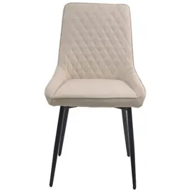 Möbilia Stuhl 2er-Set beige