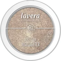 Lavera Soft Glow Highlighter -Ethereal Light 02- nude - Bio-Mandelöl & Vitamin E - Vegan - schimmernd - Samtige Textur (1 x 5,5g)
