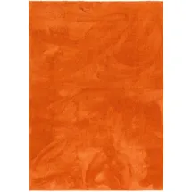 Pergamon Luxus Super Soft Hochflor Langflor Teppich Silky Orange, 140x200cm