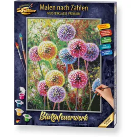 Schipper 609130872 - Malen nach Zahlen Blütenfeuerwerk, 40 x 50 cm