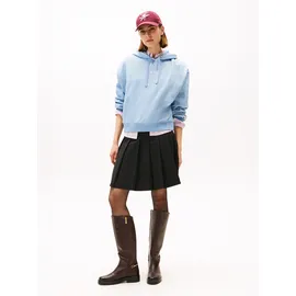Tommy Hilfiger Classic Script Hoodie Brisk Blue Heather M