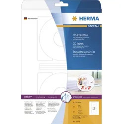 HERMA CD/DVD-Etiketten SPECIAL, Durchmesser: 116 mm, Maxi