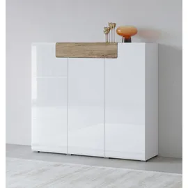 OTTO home Highboard Toledo 147,5 x 132 x 0 cm Weiß